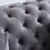 Sofá de tecido tufado com design mais recente
