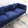 Mobiliário moderno sofá de tecido Chesterfield