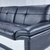 Conjunto de móveis e sofá de couro de alta qualidade de canto