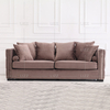 Sofá de tecido Flexsteel de canto para sala de estar
