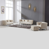 Sofá de tecido Chesterfield moderno para sala de estar