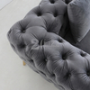 Sofá de tecido de canto de alta qualidade de luxo