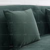 Mobiliário moderno sofá de tecido de lona