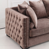Sofá de tecido Flexsteel de canto para sala de estar